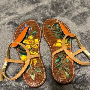 Sam Edelman thong leather sandals